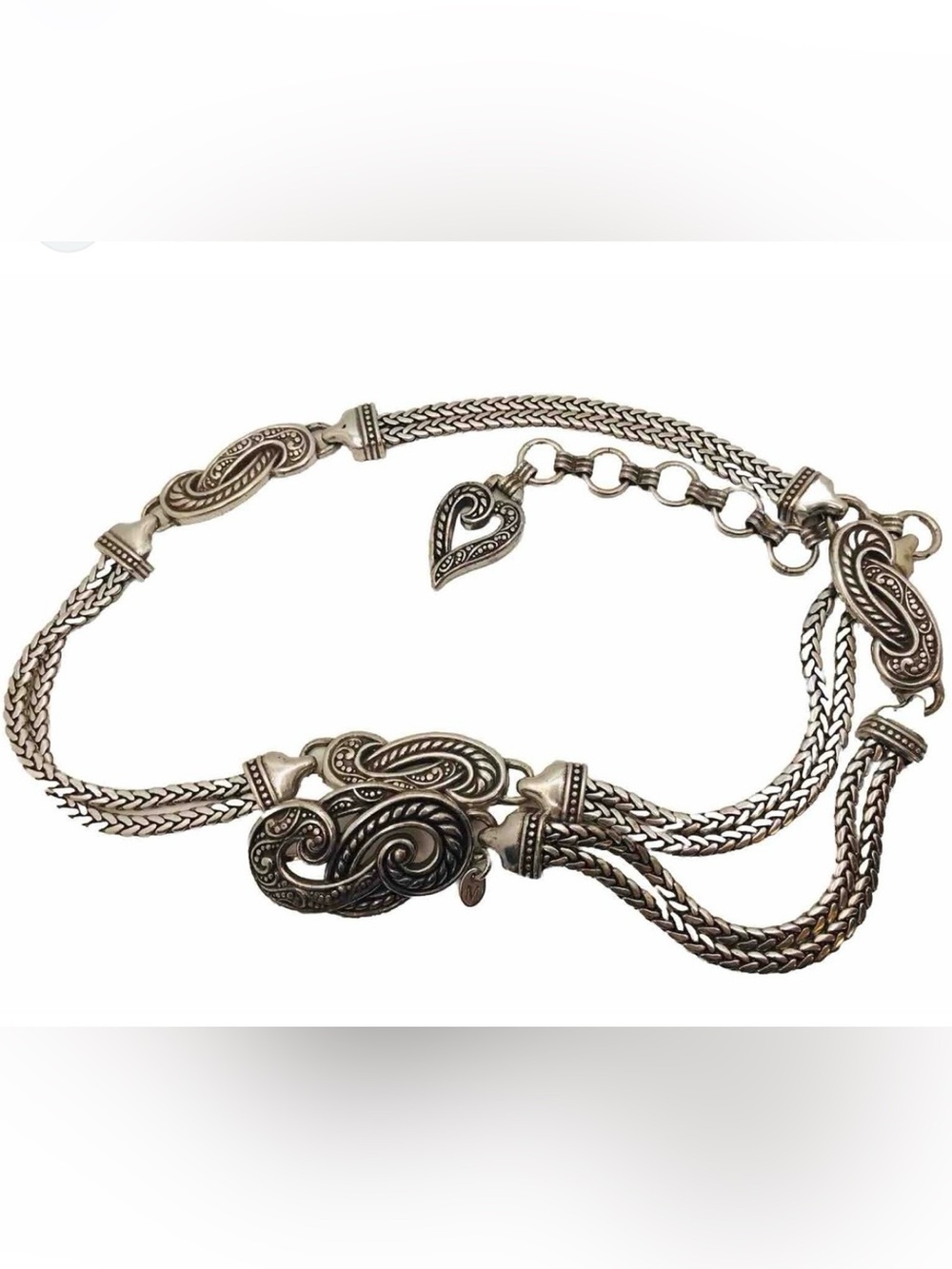 Brighton Bali Hai Braided Belt
